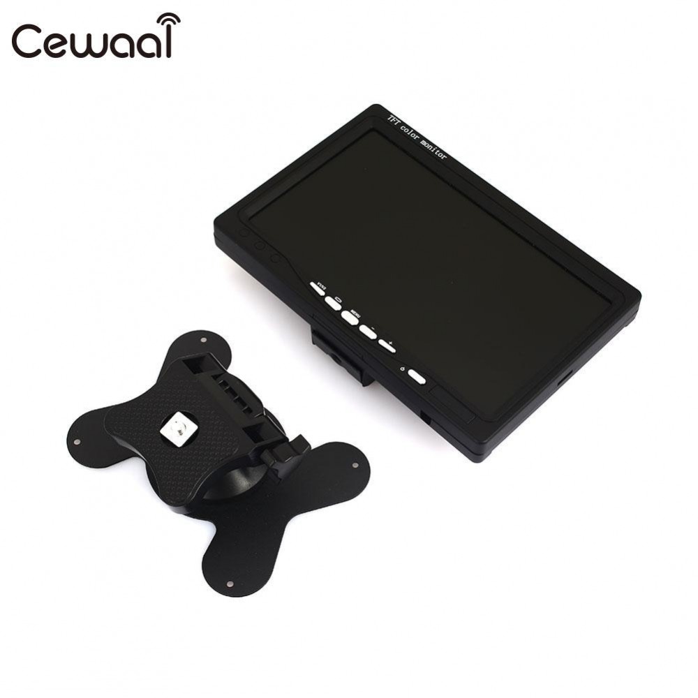 HD 7inch Car TV Monitor Reversing Car Monitor TV Backup Camera Digital TV Audio Video Portable Ultra Thin