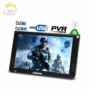 LEADSTAR D10 10.2 inch LED TV digital player DVB-T/T2/Analog all in one Portable TV Support USB/TFamp;TV programs Car charger gift