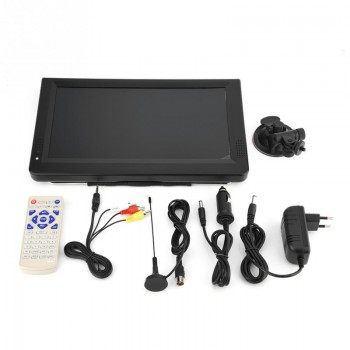 LEADSTAR EU Plug TV  ISDB-T USB Portable Digital 12 Inch Television HD Video Player TV Televisions 2018 new style