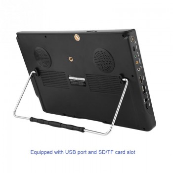 LEADSTAR EU Plug TV  ISDB-T USB Portable Digital 12 Inch Television HD Video Player TV Televisions 2018 new style