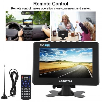 LEADSTAR 7inch DVB-T2 High Sensitivity Car Digital TV Stereo Surrounding 1080P Car Television