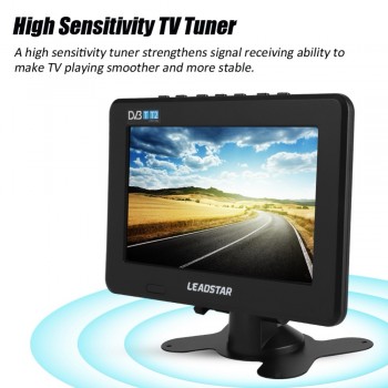 LEADSTAR 7inch DVB-T2 High Sensitivity Car Digital TV Stereo Surrounding 1080P Car Television