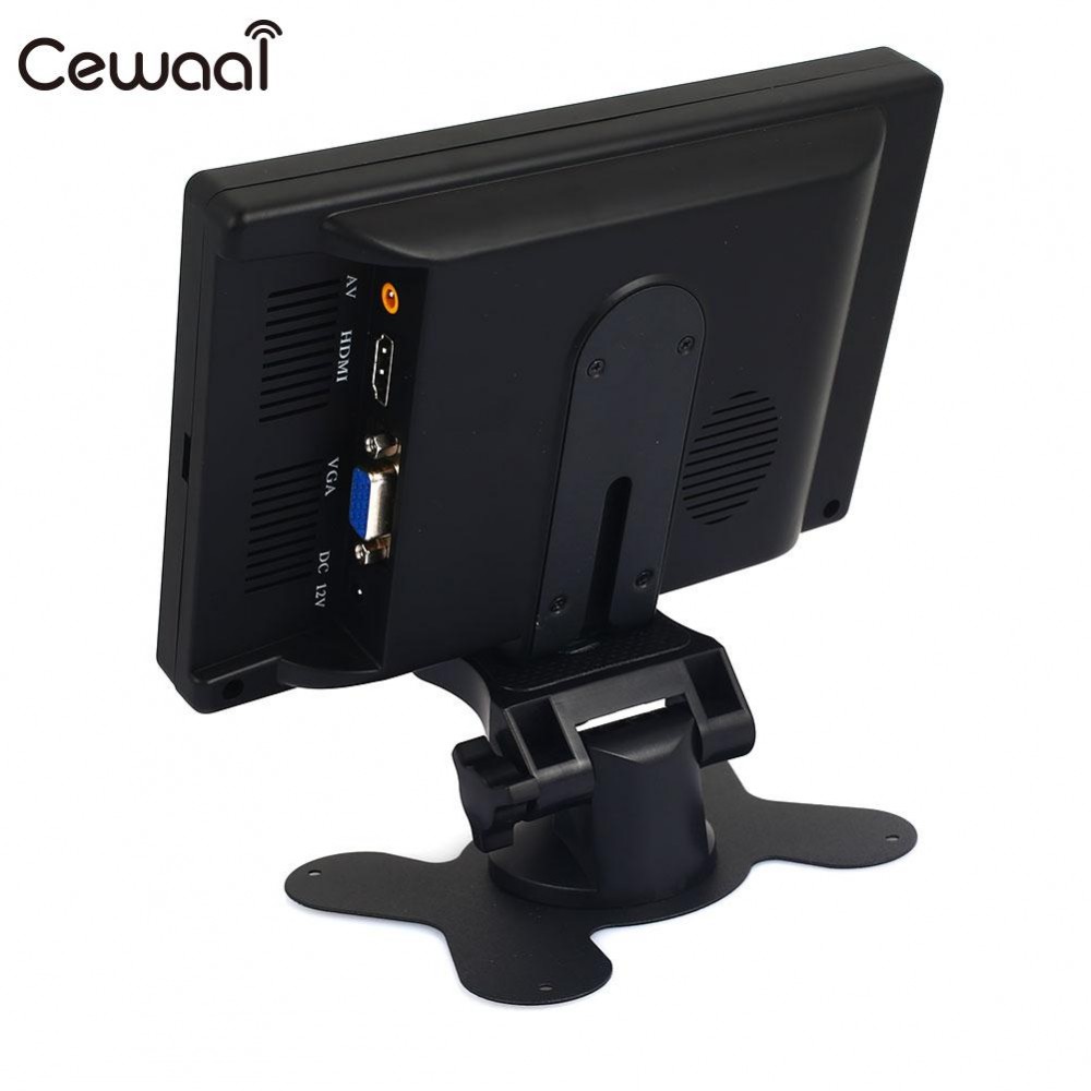 Reversing Car Monitor TV Portable Car TV Monitor Mini TV Backup Camera 800*480 7inch Digital TV