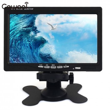 Reversing Car Monitor TV Portable Car TV Monitor Mini TV Backup Camera 800*480 7inch Digital TV