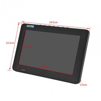 LEADSTAR Television Portable 9 Inch DVB-T-T2 Mini Digital TV Analog Television 800x480 Resolution TV