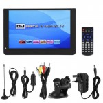 LEADSTAR 12inch Television 1080P DVB-T/T2 Portable Mini 16:9 LED Handheld  Digital TV Televisions Player with UK Plug new style