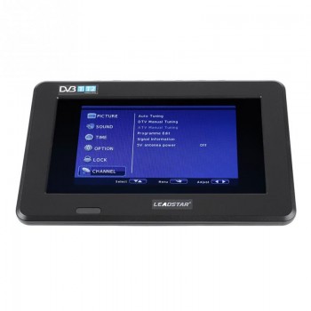 LEADSTAR Potable 7 inch TV HD TFT LED Screen Mini Mobile Car Digital TV Support DVB-T DVB-T2 ATSC ISDB Television USB TF Card