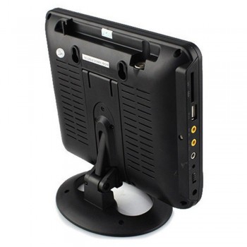 Good Brightness Mini Portable TV For Car 9.5/10inch With DC 12V, 3 Years Guarantee