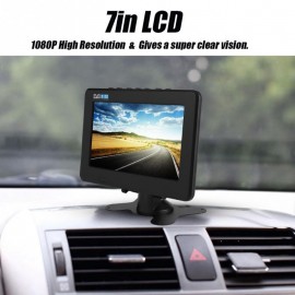 LEADSTAR 7inch 100-240V DVB-T2 16:9 1080P Car Digital TV Stereo Surrounding Portable TV