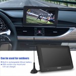LEADSTAR 9inch ATSC 16:9 HD Digital Analog Portable TV Color Television Player for Home Car for EU Plug