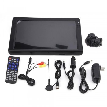 LEADSTAR Portable 12 Inch ISDB-T USB Digital TV Television HD Video Player for US plug