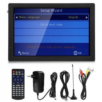 LEADSTAR 14in Portable TV New 1080P Car Digital TV With High Sensitivity Tuner High Quality  Digital TV for ATSC-T/T2
