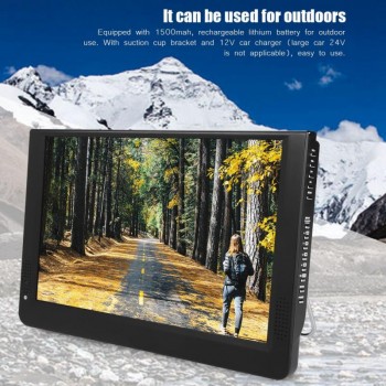 LEADSTAR 1080P Portable Mini 12inch 16:9 LED Handheld DVB-T/T2 Digital TV Television Player