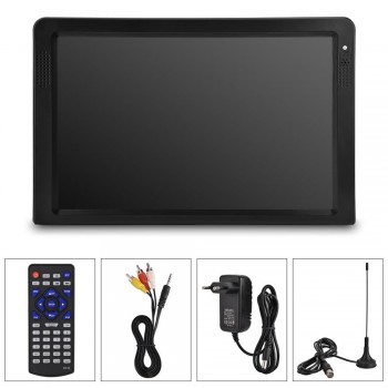 LEADSTAR DVB 12.1 Inches Rechargeable Digital Color TV Television Player TFT-LED Screen