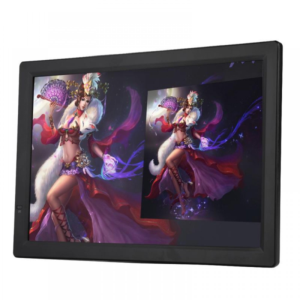 LEADSTAR 14inch Digital TV Portable USB TV Television 1080P PVR DC12V 110 - 220V UK Plug