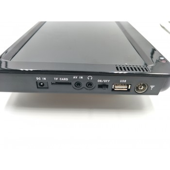 2017 New HD TV 10 Inch Digital And Analog TV Receiver And TF Card And USB Audio And Video Playback Portable DVB-T2 Television
