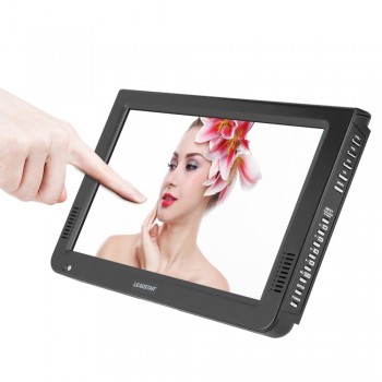 10 inches DVB-T-T2 16:9 Portable TFT-LED HD Digital Analog Color TV Television Player for UK Plug