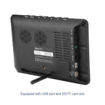 LEADSTAR 7 Inch USB Portable DVB-T/T2 Digital TV Television For Columbia US Plug