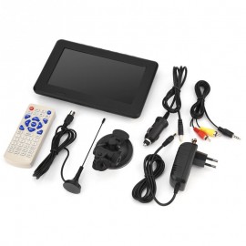 LEADSTAR 7 Inch Television ATSC 16:9 HD Digital Analog Portable TV Color Television Player For Home Car Televisions 2019 style