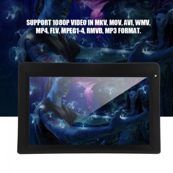 LEADSTAR Portable 12 inch big Screen HD 1080P DVB TFT-LED Digital Analog Color TV Television AU Plug Free Shipping