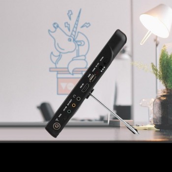 LEADSTAR Portable 12 inch big Screen HD 1080P DVB TFT-LED Digital Analog Color TV Television AU Plug Free Shipping