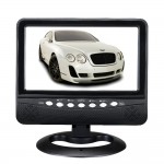Mini TV Portable Support SD/MMC Card USB Flash Disk 9inch Portable TV Radio DC12V Column Portable Small