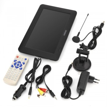 LEADSTAR 9 inch ATSC Singal Digital Analog TV 16:9 HD Portable TV Color Television Player for Home Car EU Plug 110-220V New 2018