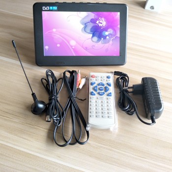 LEADSTAR DVB-T 9 Inches Car Portable TV 110-240V Digital Color TV Television Player TFT-LED Screen with EU US Adapter Optional