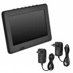 LEADSTAR Portable Television ISDB-T 7 Inches Rechargeable Digital Color TV Television Player TFT-LED Screen EU Plug