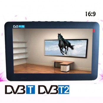 LEADSTAR 9 inch DVB-T-T2 Digital Analog Television and 16G SD card hign Resolution Color 50Hz Portable Car Mini TV
