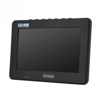 LEADSTAR Portable 7 inch TV DVB-T DVB-T2 ATSC ISDB 16:9 HD Color Screen Digital Analog Portable TV Car Player US EU UK AU Plug