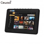 7inch Rechargeable Digital TV Rechargeable Car TV W/Remote Control USB Media Player Portable Universal