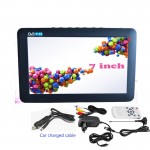 LEADSTAR Portable TV DVB-T2 Digital with HDMI input 7.0Inch+car charged cable Digital Color TV Television Player LED Screen