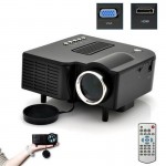 HIPERDEAL New Portable Multimedia LED Projector Home Cinema Theater Support AV VGA USB SD HDMI Black