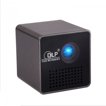 UNIC P1+Wifi Mini Projector Wifi Built-in Battery with TF slot 3.5mm Earphone Home Theater Cinema Pico Portable video beamer