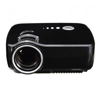 GP70 LCD Portable LED Projector 1080P Full HD 1200 Lumen HDMI USB VGA TV AV Port Optional Bluetooth Wireless WIFI Beamer
