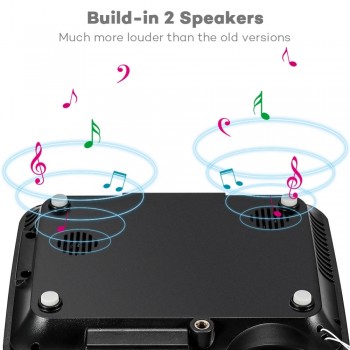 HD Portable Projector 50W LED Video Projector Support 1500 Lumens 1080P Mini Portable for iPhone PC Laptop Andriod Smartphone