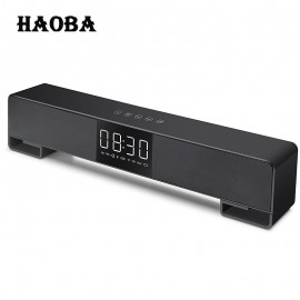 HAOBA A3 TV Soundbar Home Theater Music Center Sound Bar FM Radio Column Bluetooth LED Soundbar for TV Computer iphone Xiaomi