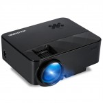 New LED Video Projector mini projector Support 1080P Mini Portable sound system for PC Laptop iPhone Andriod phone home theater