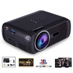 Smart Mini Projector 2000 Lumens 1080P Full HD LED Projector Home Theater Cinema HDMI VGA USB home theater 5.1  Video Projector