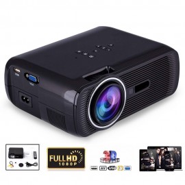 Smart Mini Projector 2000 Lumens 1080P Full HD LED Projector Home Theater Cinema HDMI VGA USB home theater 5.1  Video Projector