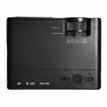 7000LM HD 1080P T5 LCD projector  Beamer USB VGA HDMI AV TF For Home Theatre Movie