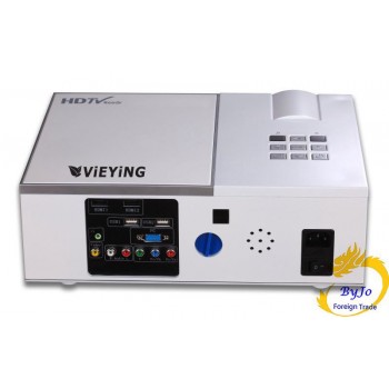 ViEYiNG LED projector HD with WIFI Mini PC Support 1920x1080 Home theater projector Android Proyector Pk led96 wifi M5 projetor