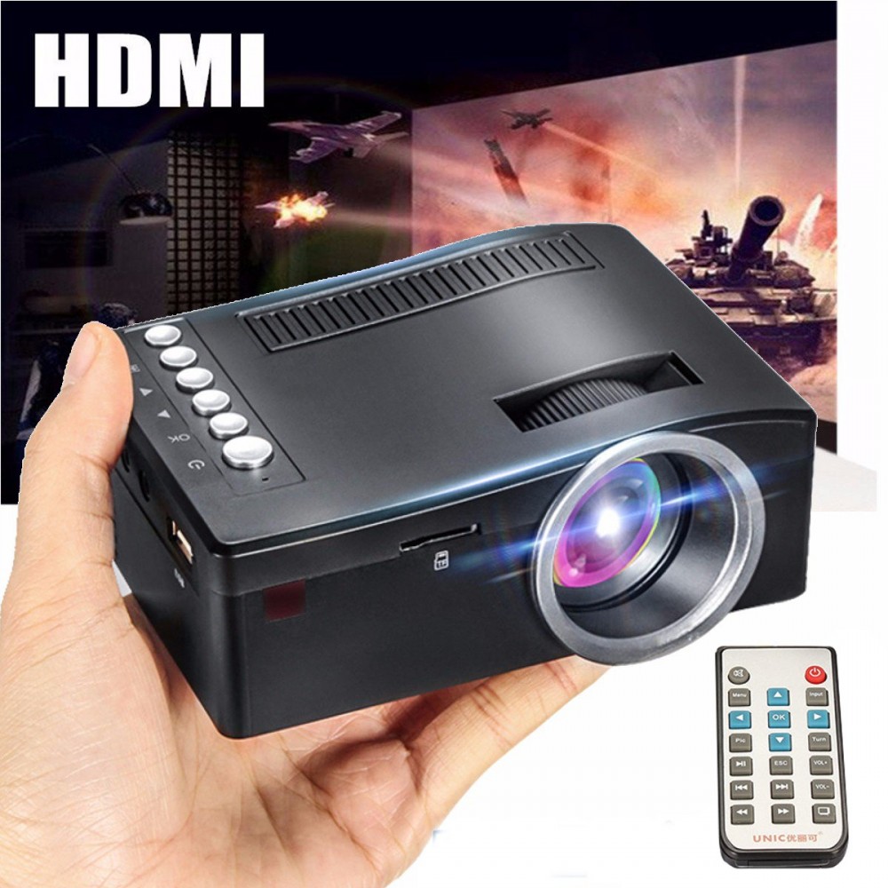 Portable Projector For Full HD 1080p Home Theater Movie Video Projector With HDMI VGA AV USB SD Projector Dreamer