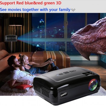 10000 Lumens 1080P 3D LED Home Cinema Theater Projector TV/AV/VGA/HD High Definition Multimedia Interface Beamer