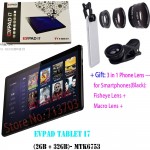 2018 Smart TV Box EVPAD Tablet i7 2GB 32GB: 2.4G/5G Dual WiFi Support Dual SIM Cards Asias TV Live Channels amp; 3 in 1 Phone Lens