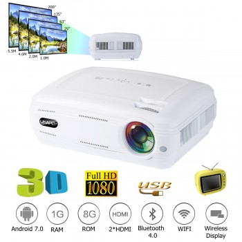 10000 Lumens 1080P Mini Projector 3D LED Home Cinema Theater Projector TV/AV/VGA/HD Beamer For Home Theatre Movie