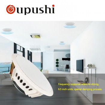 OUPUSHI CA024 high end 6w audio loudspeaker pa system ceiling speaker 100v