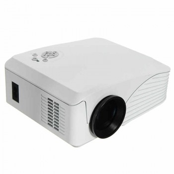 Portable 7000 Lumens HD 1080P 3D Multimedia Projector LED Home Theater  USB With US Plug