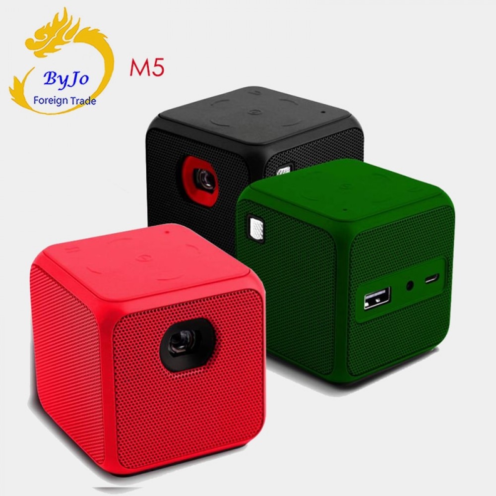 M5 Mini projector Android Dual band WIFI Home cinema Big battery proyector DLP projetor Pocket Pk P1 D6s G3 pro Q8 DLP800W h96p